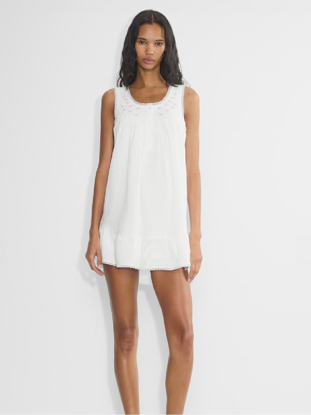 Aritzia White Mini Dress